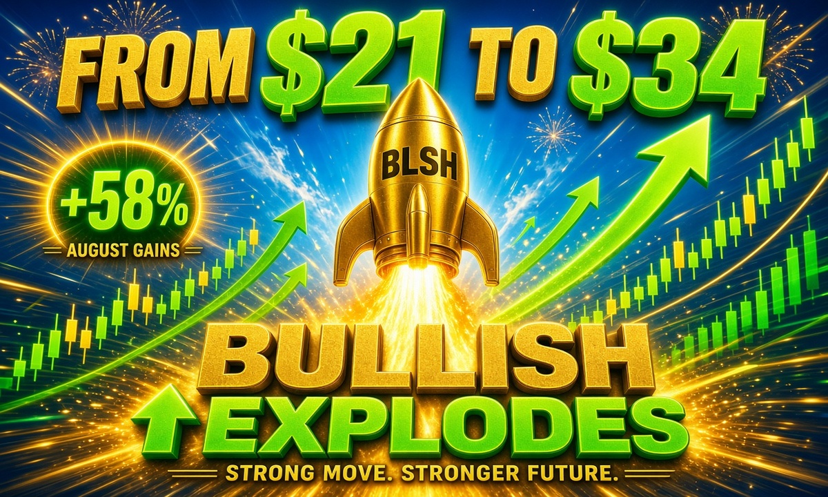 From $21 to $34: Why Bullish Stock Exploded in August and What Comes Next
