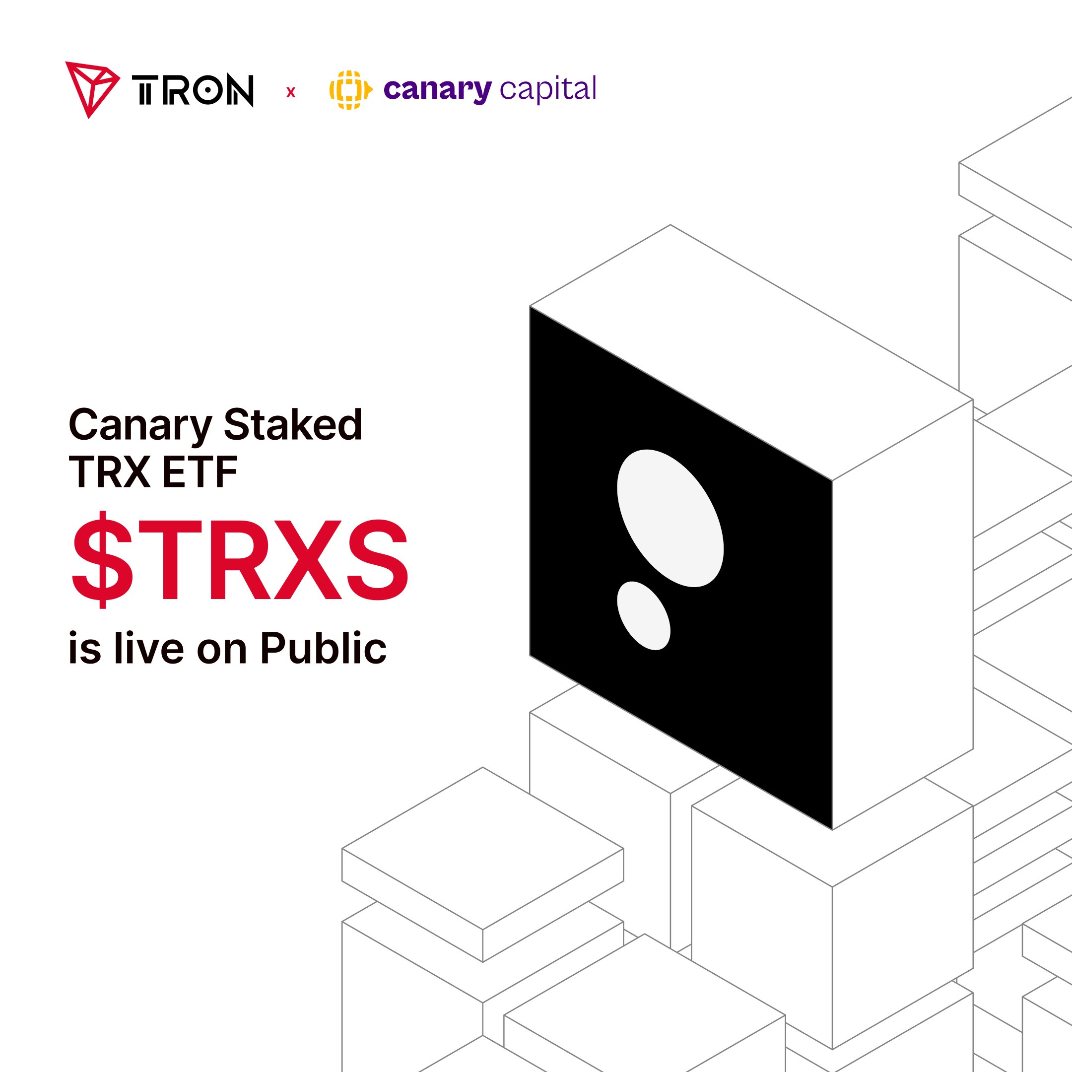 Canary Staked TRX ETF