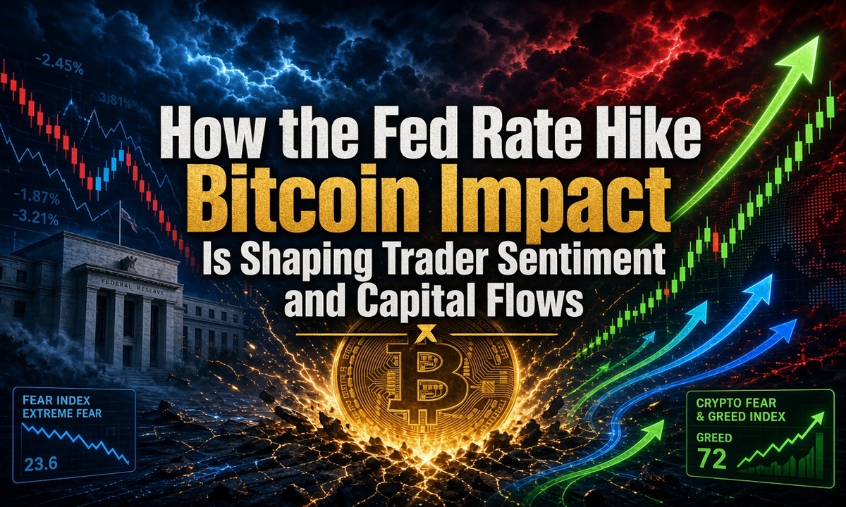 How the Fed Rate Hike Bitcoin Impact Is Shaping Trader Sentiment and Capital Flows