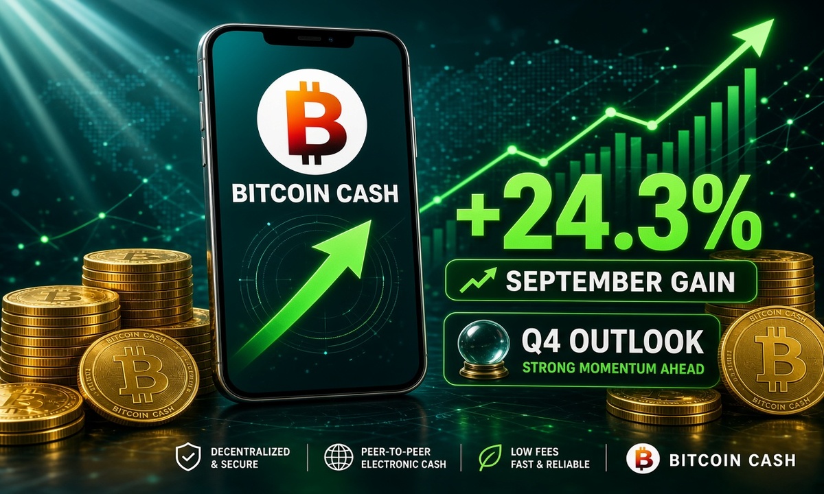 BCH Price Analysis: What Bitcoin Cash’s 24.3% September Gain Means for Q4 Bitcoin Cash