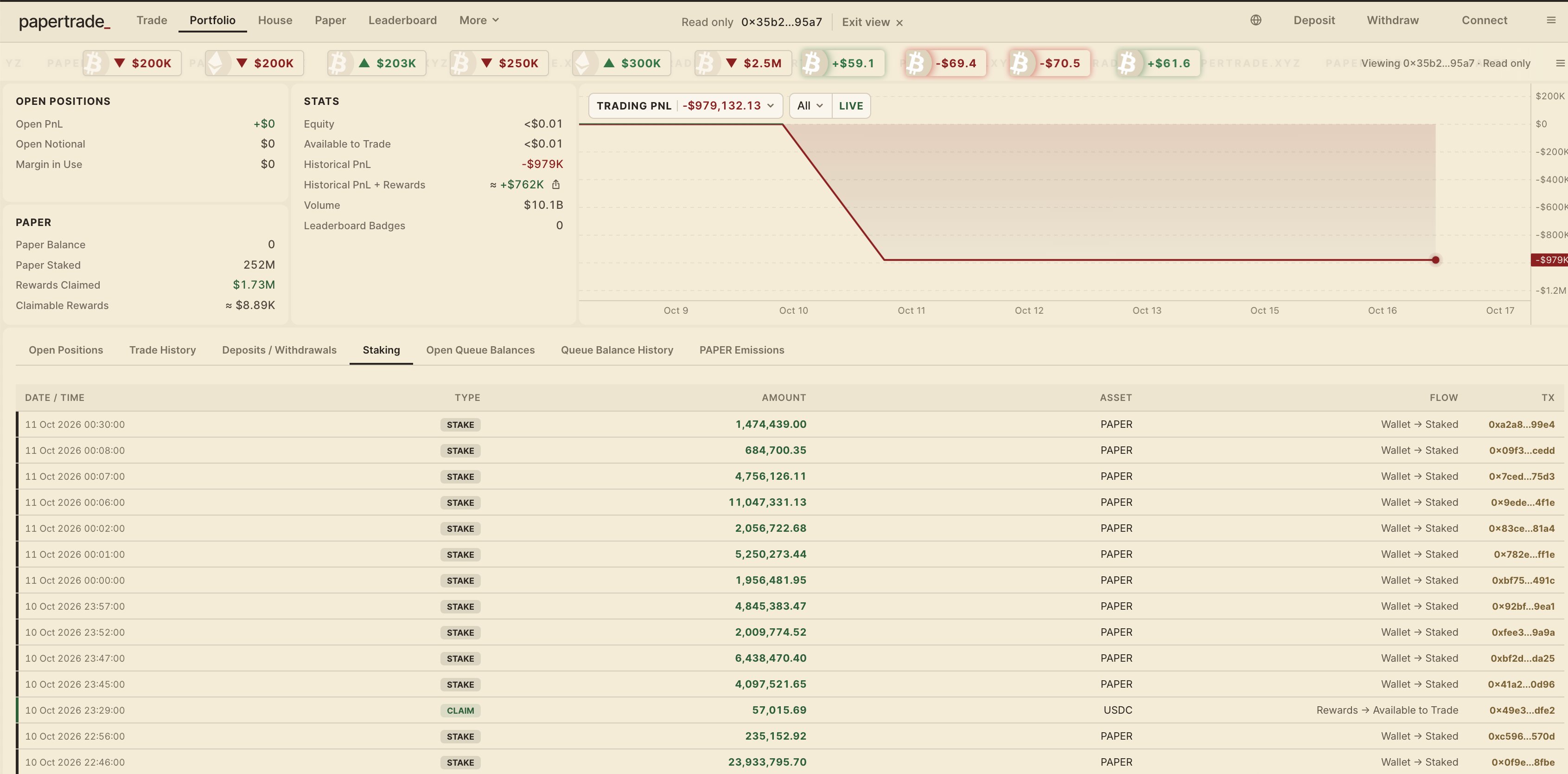 PaperTrade