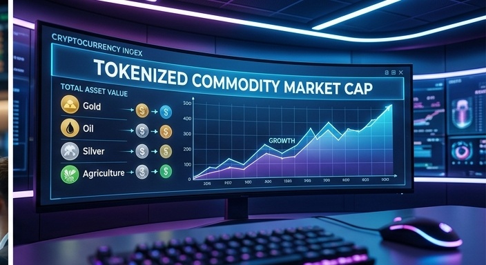 Tokenized Commodity Market Cap